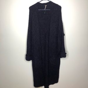 Free People long cardigan robe